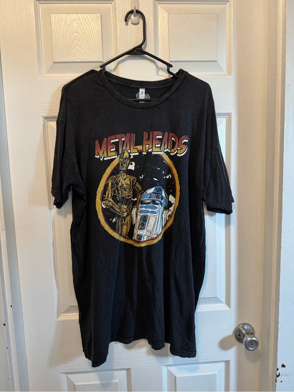 Disney Star Wars C3PO and R2-D2 Metal Heads T-Shirt